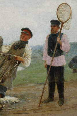 Галкин Илья Саввич. Рыбаки на Волхове